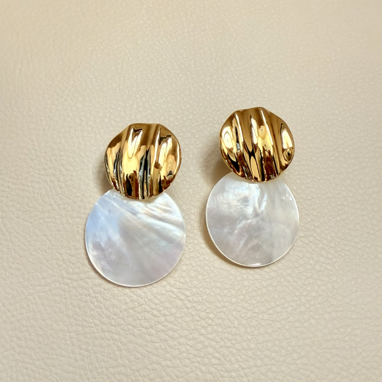 Wave Coral Earrings
