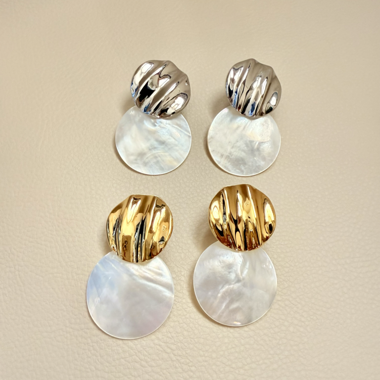 Wave Coral Earrings - Image 2