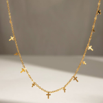 Celestial Cross Necklace