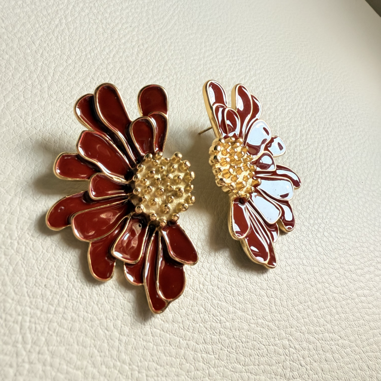 Flower Earrings - Image 6