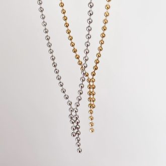Spheres Y-Chain Necklace